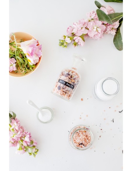 Sal del Himalaya 500grs + Toallas Spa blancas