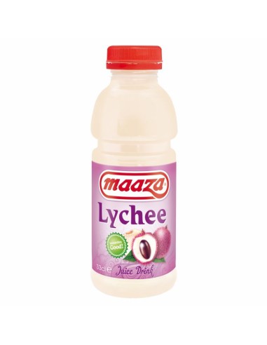 Zumo de lychee Botella Maaza 330 ml