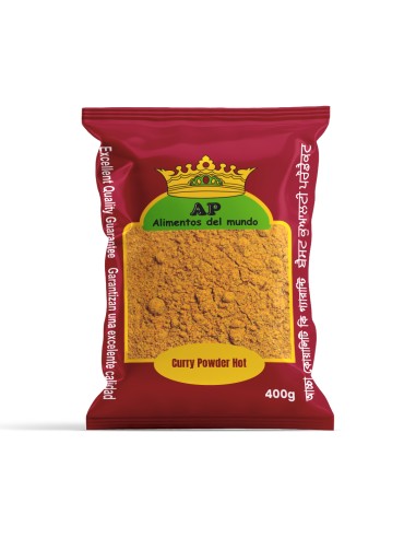 AP Especias Madras Curry en polvo Picante 400 gm x 10