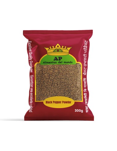 AP Especias Pimienta Negra Molida 300 gm x 10
