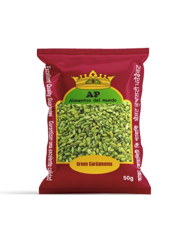 AP Especias Cardamomo Verde 50 gm x 20