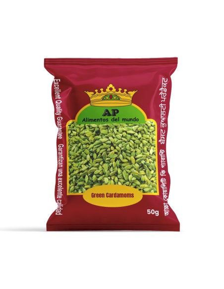 AP Especias Cardamomo Verde 50 gm x 20
