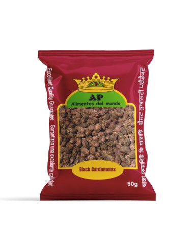 AP Especias Cardamomo Negro 50 gm x 20