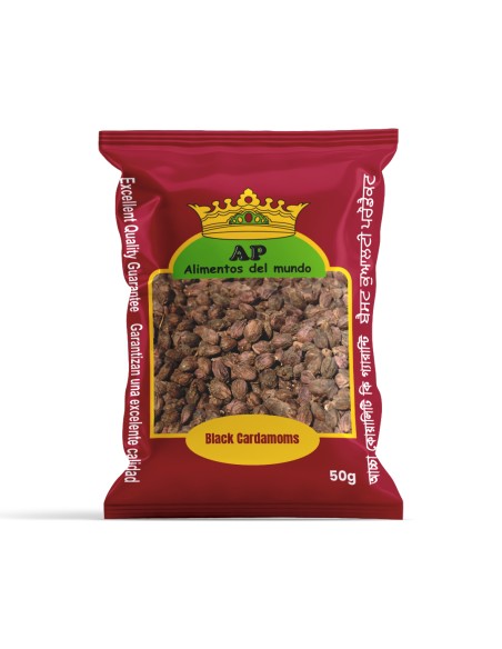 AP Especias Cardamomo Negro 50 gm x 20