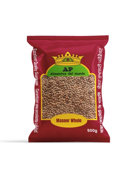 AP Legumbres Lenteja marrón 500 gm x 24