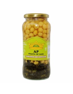 AP Conservas Garbanzos Con Espinaca 580 gm