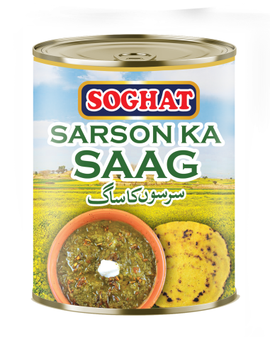Soghat Sarsoon Saag 800 gm x 12