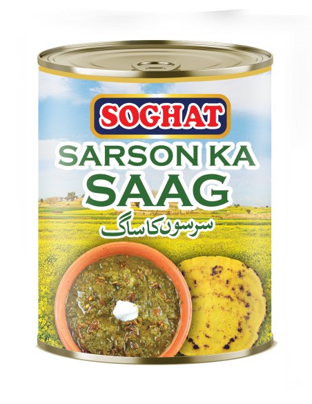 Soghat Sarsoon Saag 800 gm x 12
