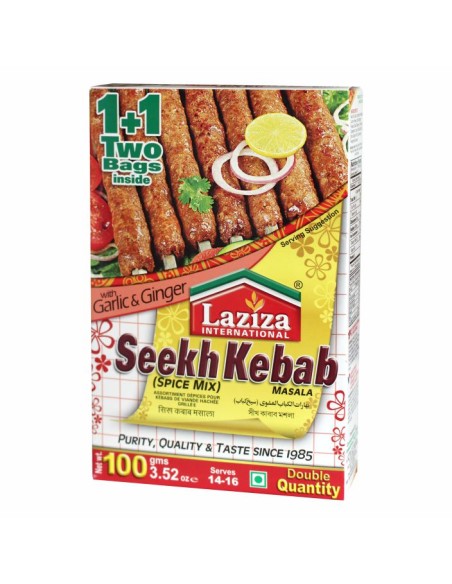 Laziza Seekh Kebab 100 gm x 72