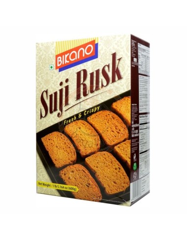Bikano Suji Rusk 600 gm x 12