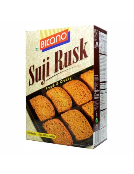 Bikano Suji Rusk 600 gm x 12