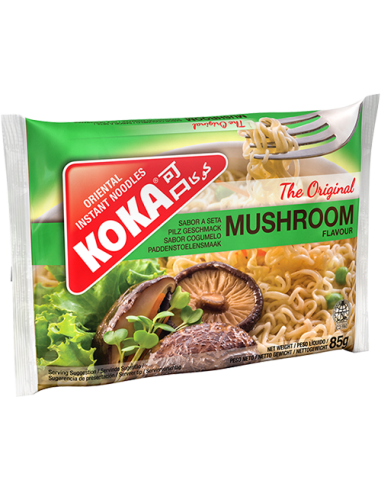 Koka Noodles Champiñones 85 gm x 30