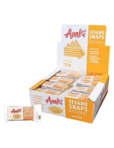 Amki Sesame Snaps Natural 24x30g