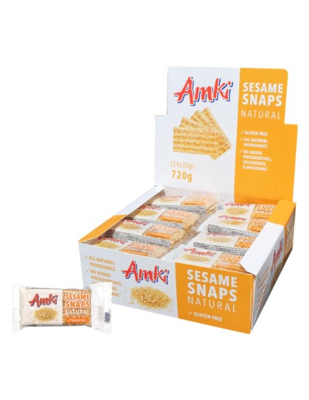 Amki Sesame Snaps Natural 24x30g