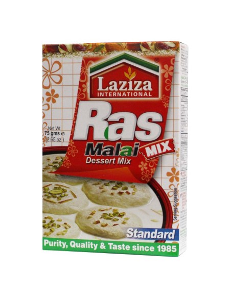 Laziza Rasmalai Standard 75 gm x 72