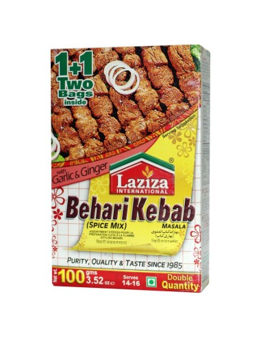 Laziza Behari Kebab Masala 100 gm x 72