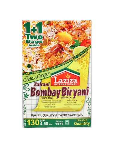 Laziza Bombay Biryani Masala 130 gm x 72