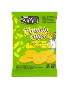 Samai Plantain Chips Salt 75 gm x 15