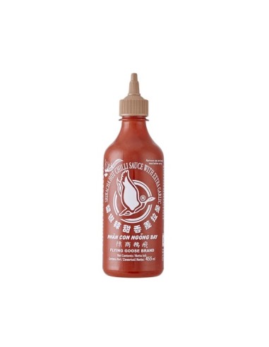 Flying Goose Sriracha Hot Chilli Salsa with Extra Garlic 455 ml x 12