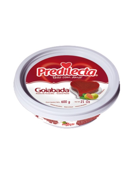 Predilecta Pasta de Guayaba Plastico 600g x 12                                                   