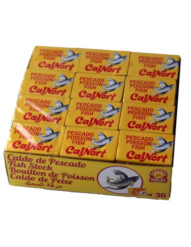 Calnort Caldo de Pescado 36 und. x 32