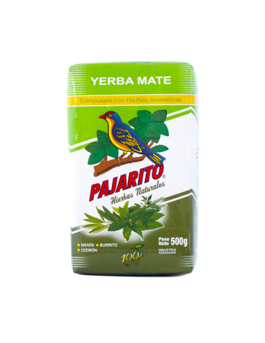 Pajarito Yerba Mate Compuesta 500 gm x 40