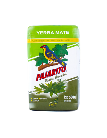 Pajarito Yerba Mate Compuesta 500 gm x 40