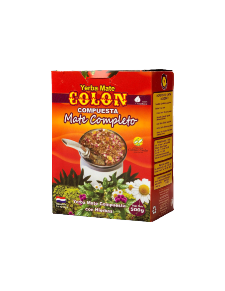 Colon Yerba Mate Compuesto Completo 500 gm x 12