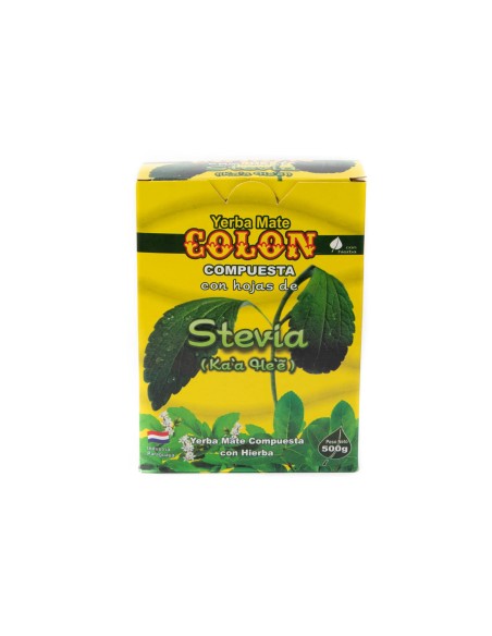 Colon Yerba Mate Compuesta Stevia 500 gm x 12