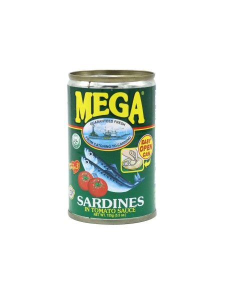Mega Sardinas en Salsa Tomate 155 gm x 48