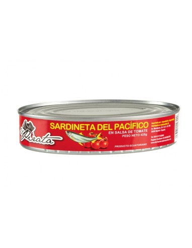 El Pirata Sardinas en Salsa Tomate 425 gm x 24