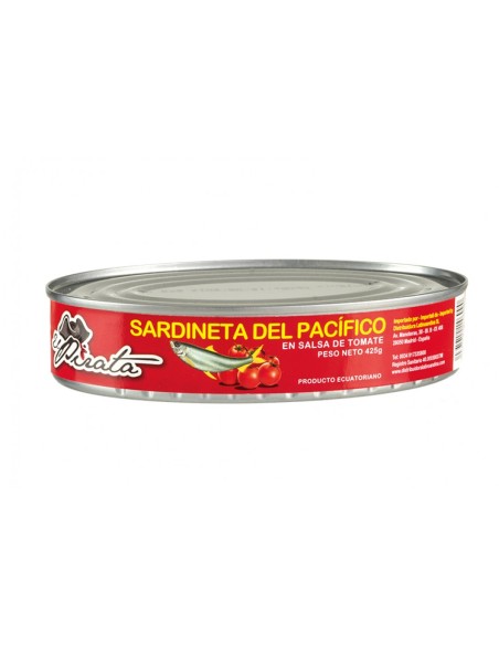 El Pirata Sardinas en Salsa Tomate 425 gm x 24