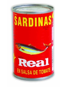 Real Sardinas en Salsa Tomate 156 gm x 24