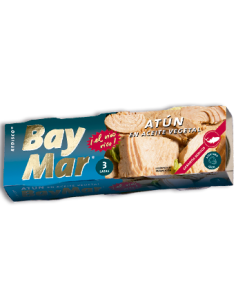 Bay Mar Atun en Aceite Vegetal 3x77 gm x 40