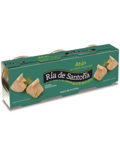 Ria de Santoña Atun Claro en Aceite Girasol 3x85 gm x 40