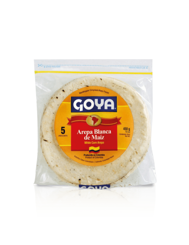 Goya Arepas de Maiz Blanco 450 gm x 12