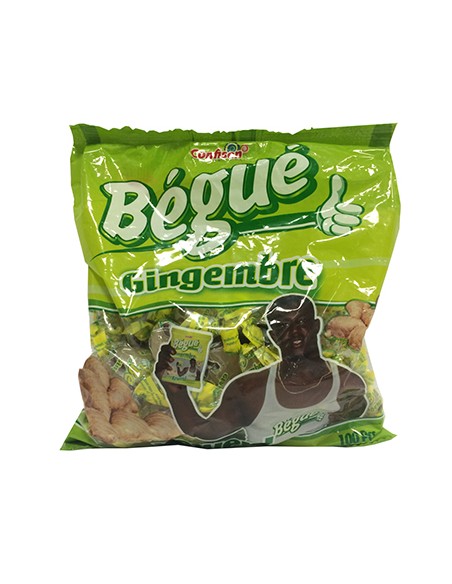 Begue Caramelos Jengibre 100 Pcs x 12    
