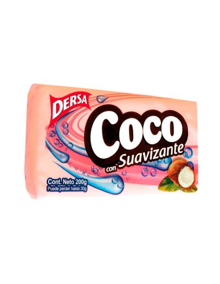 Dersa Jabon Coco Suavizante 200 gm x 25