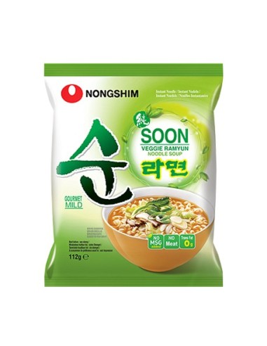 Nongshim Soon Veggie Noodles 112 gm x 20