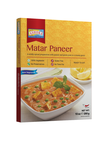 Ashoka Matar Paneer 280 gm x 20