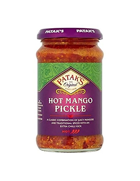 Patak´s Hot Mango Pickle 283 gm x 6