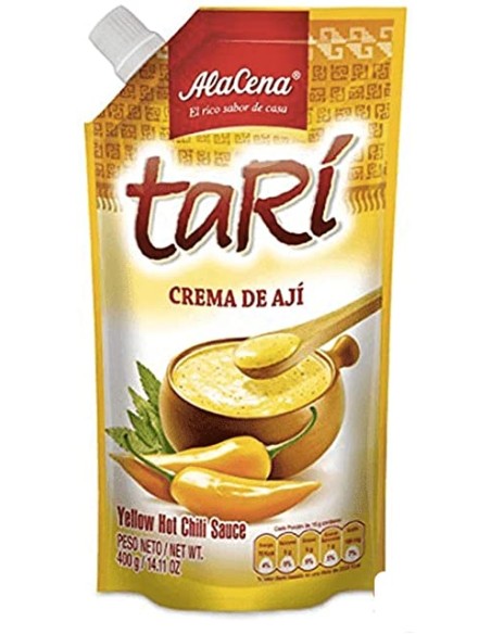AlaCena Crema de Aji Tari 400 gm x 12