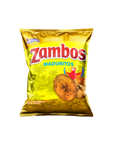 Yummies Plantain Chips Maduritos 140 gm x 24