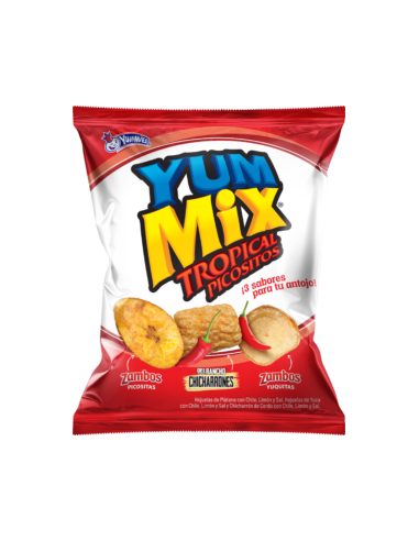 Yummies Yum Mix Tropical Picositos 190 gm x 12