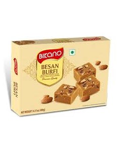 Bikano Besan Burfi 400 gm x 28