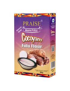 Praise Cocoyam Fufu Flour 680 gm x 12