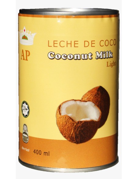 AP Leche de Coco Light 400 ml x 12