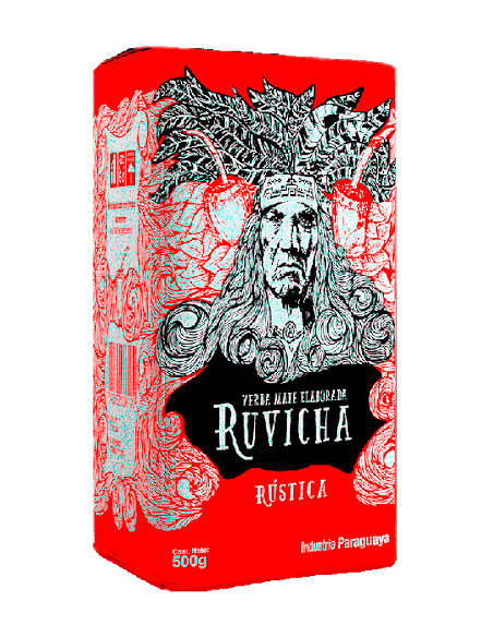 Ruvicha Yerba Mate Rustica 500 gm x 20