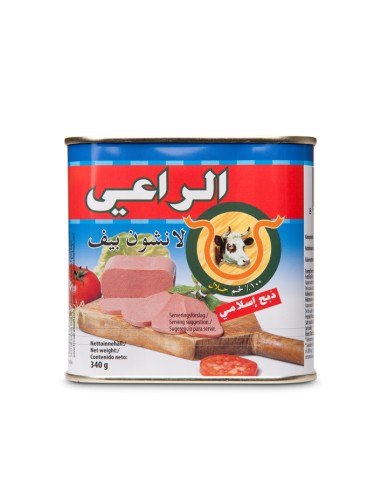 AL-RAII Mortadela Ternera 340 gm x 24