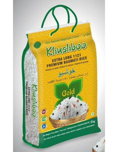 Khushboo Arroz Basmati Gold 5 kg x 4